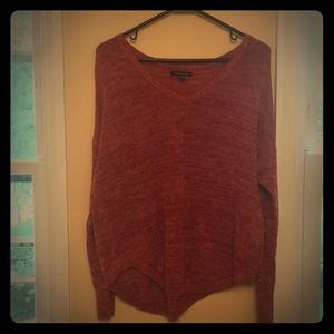 Rustic Orange Sweater